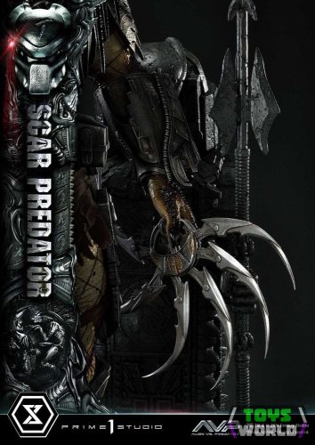 The Alien vs. Predator Museum Masterline Series Statue 1/3 Scar Predator 93 cm