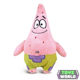 SpongyaBob Patrick szuperpuha plüss 27cm