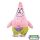 SpongyaBob Patrick szuperpuha plüss 27cm