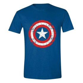 Marvel Captain America Cracked Shield póló