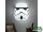 Star Wars Stormtrooper maszk falra szerelhető 3D lámpa