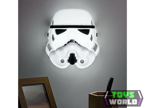 Star Wars Stormtrooper maszk falra szerelhető 3D lámpa