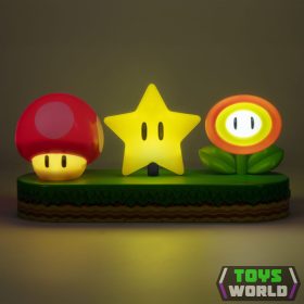 Super Mario Light Icons 30 cm