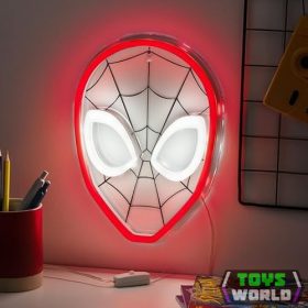Pókember fej falra szerelhető LED-es hangulatvilágítás