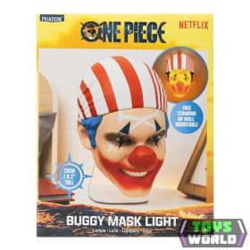 One Piece - Buggy Mask falra szerelhető lámpa