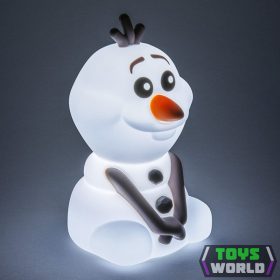 Jégvarázs Squishy Glo Olaf szilikon lámpa 15 cm