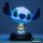 Lilo & Stitch Skeleton Icons Light Stitch 11 cm