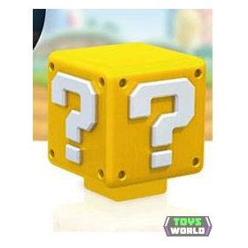 Super Mario Nightlight with Sound Question Block 8 cm