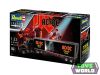 AC/DC Tour Truck & Trailer modell készlet ajándékcsomag 55 cm