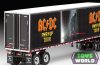 AC/DC Tour Truck & Trailer modell készlet ajándékcsomag 55 cm