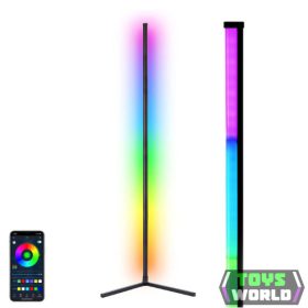   Led lámpatest , állólámpa , 125 cm , távirányítóval , DRGB , dimmelhető , USB , WIFI/Bluetooth , TUYA , LEDISSIMO AMBIENT LIGHT