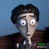 The Corpse Bride Emily and Victor figura
