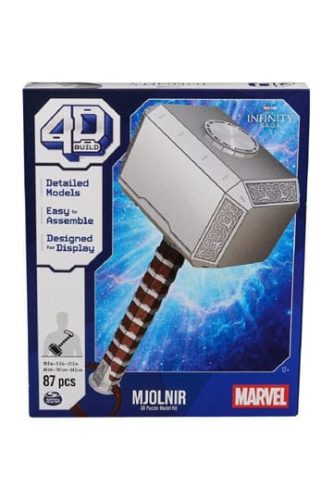 Marvel - Thor kalapácsa 4D puzzle 87 db-os