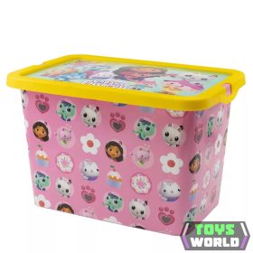 Gabi babaháza Wonderland műanyag tároló doboz 7 L