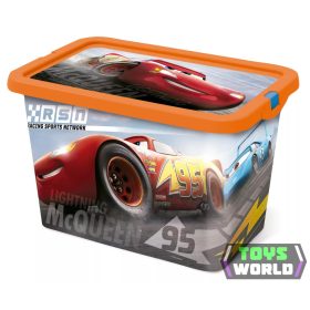 Disney Verdák Future Race műanyag tároló doboz 7 L