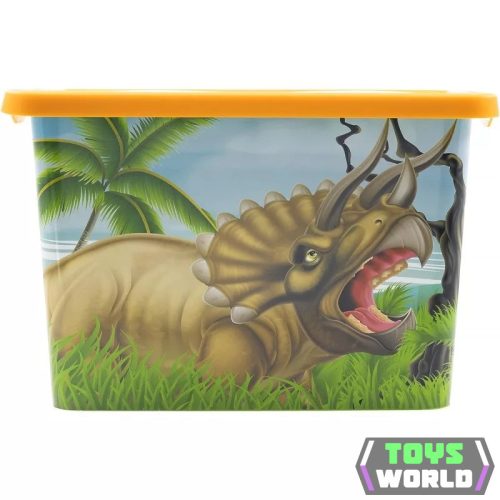 Dinoszaurusz Range műanyag tároló doboz 7 L