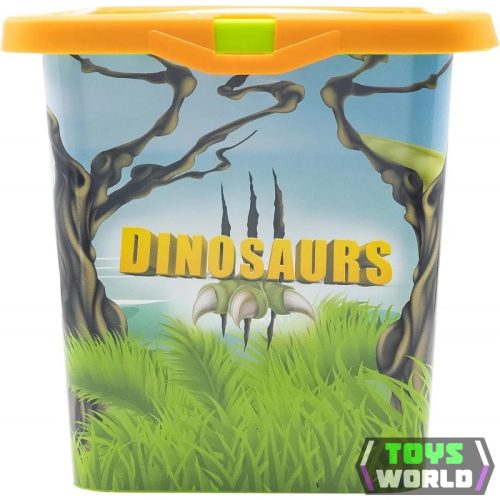 Dinoszaurusz Range műanyag tároló doboz 7 L