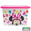 Disney Minnie Edgy Bows műanyag tároló doboz 7 L