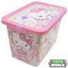 Hello Kitty Pastel műanyag tároló doboz 7 L