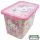 Hello Kitty Pastel műanyag tároló doboz 7 L