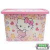Hello Kitty Pastel műanyag tároló doboz 7 L