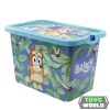 Bluey Leaves műanyag tároló doboz 7 L