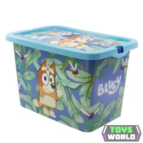 Bluey Leaves műanyag tároló doboz 7 L