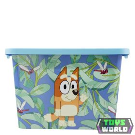Bluey Leaves műanyag tároló doboz 7 L