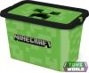 Minecraft Green műanyag tároló doboz 7 L