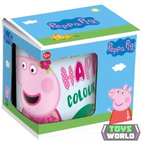  Peppa malac Pink porcelán bögre 235 ml (8 oz) Díszdobozban