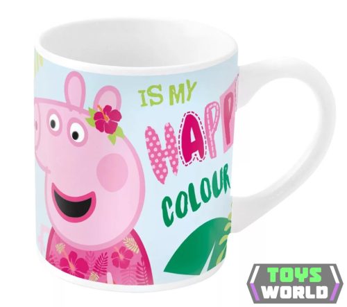 Peppa malac Pink porcelán bögre 235 ml (8 oz) Díszdobozban