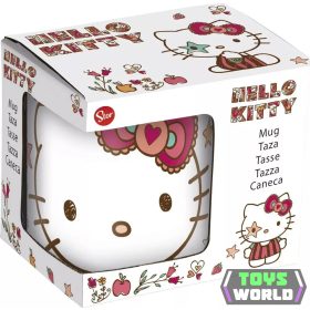   Hello Kitty Stars porcelán bögre 325 ml (11 oz) Díszdobozban