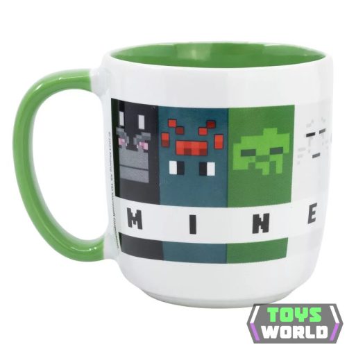 Minecraft Elite porcelán bögre 380 ml (13 oz) Díszdobozban