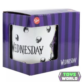   Wednesday Nevermore porcelán bögre 325 ml (11 oz) Díszdobozban