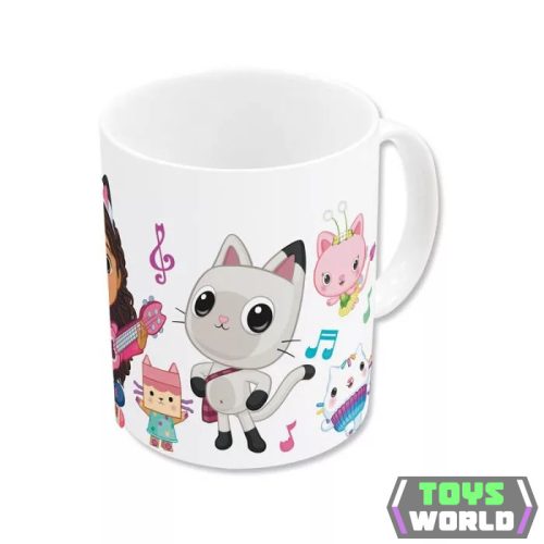 Gabi babaháza Music porcelán bögre 235 ml (8 oz) Díszdobozban