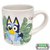 Bluey Leaves porcelán bögre 235 ml (8 oz) Díszdobozban