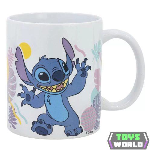 Disney Lilo és Stitch, A csillagkutya Hawaian porcelán bögre 325 ml (11 oz) Díszdobozban