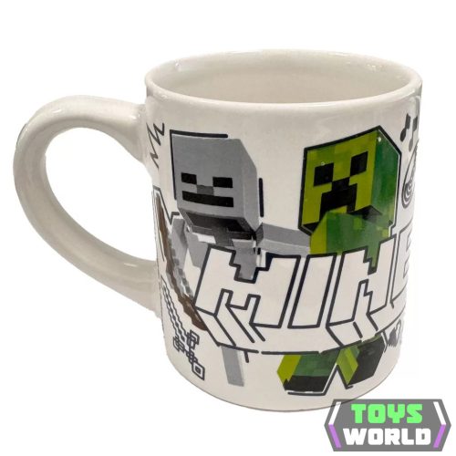 Minecraft Explore More porcelán bögre 235 ml (8 oz) Díszdobozban