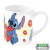 Disney Lilo és Stitch, A csillagkutya Heart porcelán bögre 235 ml (8 oz) Díszdobozban