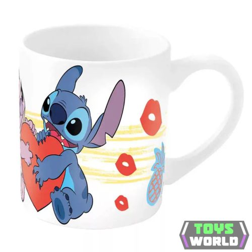 Disney Lilo és Stitch, A csillagkutya Heart porcelán bögre 235 ml (8 oz) Díszdobozban