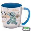 Disney Lilo és Stitch, A csillagkutya Ohana Elite porcelán bögre 380 ml (13 oz) Díszdobozban