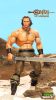 Conan the Barbarian 1982 Deluxe Conan Iconic Pose akciófigura 18 cm