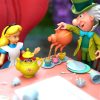 Alice Csodaországban Disney Ultimates The Tea Time Mad Hatter akciófigura 18 cm