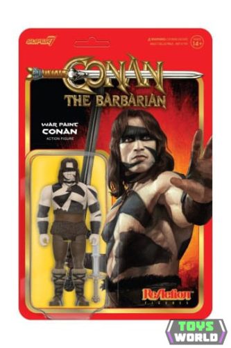 Conan The Barbarian ReAction Wave 02 Conan (War Paint) akciófigura 10 cm
