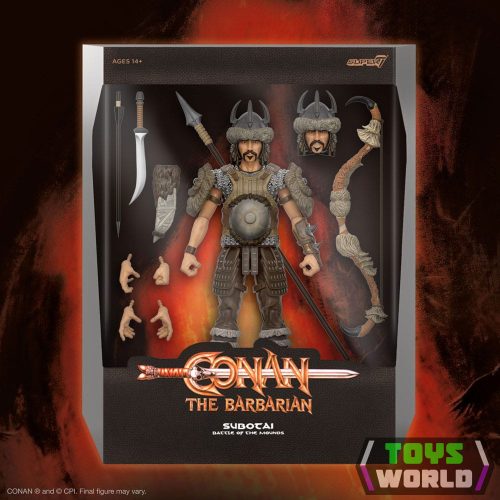 Conan the Barbarian Ultimates Subotai (Battle of the Mounds) akciófigura 18 cm
