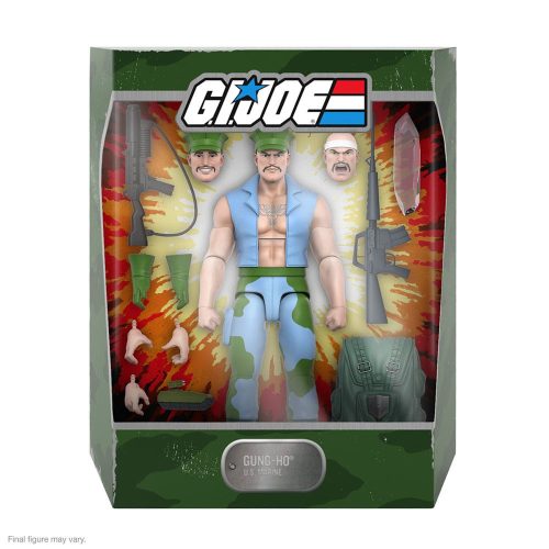 G.I. Joe Ultimates Gung-Ho akciófigura 18 cm