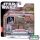 Star Wars - Csillagok háborúja Micro Galaxy Squadron 8 cm-es jármű figurával - Felderítő Terepjáró Lépegető AT-ST figurával