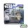 Star Wars - Csillagok háborúja Micro Galaxy Squadron 13 cm-es jármű figurával - X-Wing Vörös ötös + Luke Skywalker és R2-D2