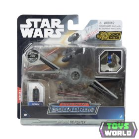   Star Wars - Csillagok háborúja Micro Galaxy Squadron 13 cm-es jármű figurával - Outland TIE Fighter + Moff Gideon