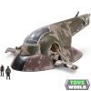 Star Wars - Csillagok háborúja Micro Galaxy Squadron 20 cm-es jármű figurával - Boba Fett űrhajója